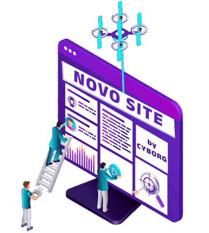 Site Sticker by Agência Cyborg