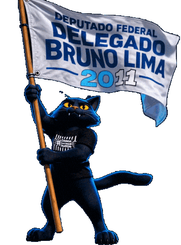 Deputado Causa Animal Sticker by Delegado Bruno Lima