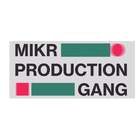Video Team Sticker by MIKR PRODUCTION GANG