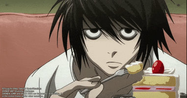death note eating GIF by VIZ
