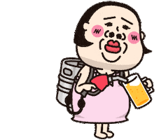 Draft Beer Alcohol Sticker