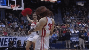 College Basketball Dancing GIF by NCAA March Madness
