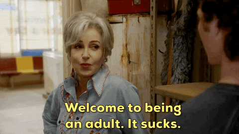 Sucks Annie Potts GIF by CBS - Find & Share on GIPHY