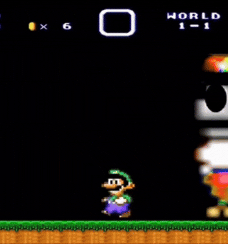 Scary Mario GIF