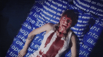 Blood Bleeding GIF by Hurray For The Riff Raff
