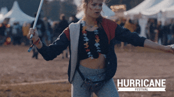 duel sword fight GIF by Hurricane Festival