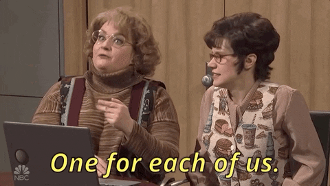 One For Each Of Us Gifs Get The Best Gif On Giphy