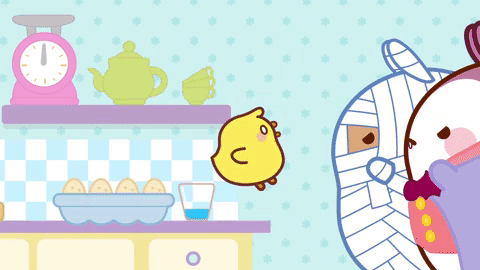 Fun Lol GIF by Molang.Official