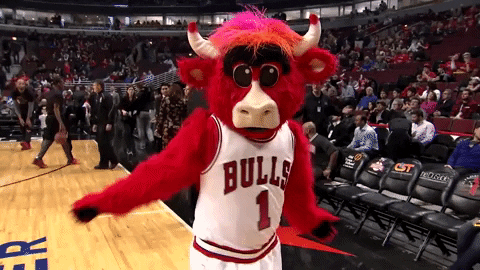 Chicago Bulls Benny The Bull GIF - Chicago Bulls Benny The Bull Mascots -  Discover & Share GIFs