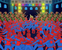 Moshing Spider-Man GIF by PERFECTL00P