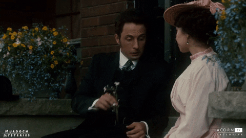 Murdoch Mysteries Love GIF by Acorn TV - Find & Share on GIPHY