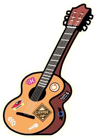 Guitar GIF by COFFEE  JAM