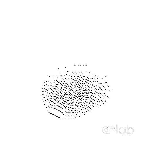 Black Circle Ball Sticker by TheARLab