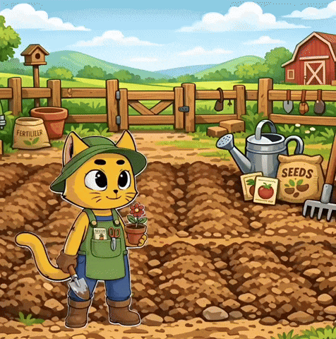 Spring Garden GIF by Hero Galaxy NFT