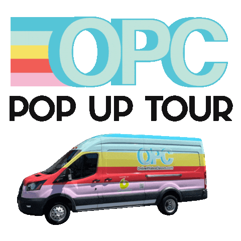 Opc Sticker by Online Pilates Classes by Lesley Logan