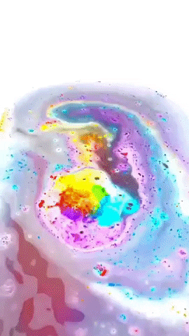 Rainbow Swirl GIF by SierraHandMade