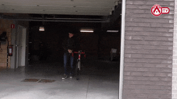 cycling garage GIF by KV Kortrijk