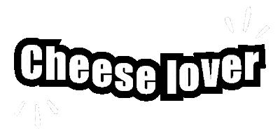 Cheese Lover Sticker by Restaurant Joann
