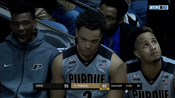 Surprised Wait For It GIF by Purdue Sports