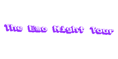 Emonight Sticker by The Emo Night Tour