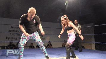 look showcase GIF by Explosive Professional Wrestling