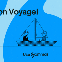 Bon Voyage Goodbye GIF by Use Commas