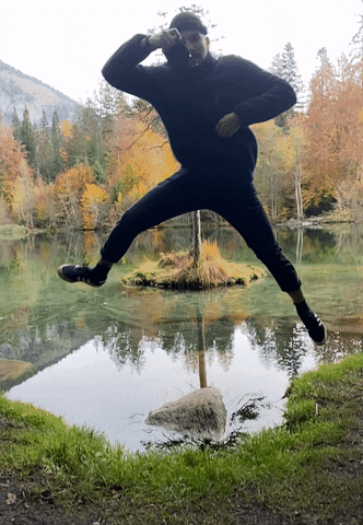 Alexdim jump photographer fly for the shot GIF
