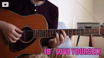 Justin Bieber Guitar GIF