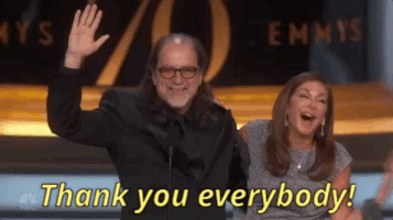 Emmy Awards Thank You GIF by Emmys