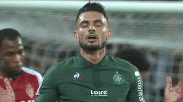 remy cabella rage GIF by AS Saint-Etienne