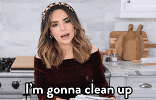 Fix This Clean Up GIF by Rosanna Pansino