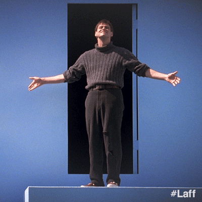 Giphy - Jim Carrey Reaction GIF by Laff
