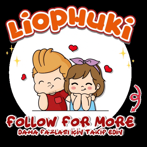 Liophuki love heart cartoon new GIF