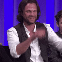 sam winchester laughing GIF by The Paley Center for Media