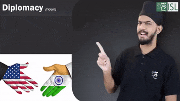 Sign Language Diplomacy GIF by ISL Connect