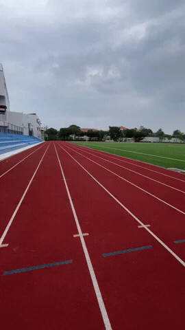 On My Way Run GIF