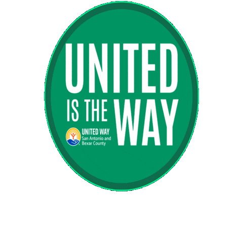 San Antonio Liveunited Sticker by United Way of San Antonio and Bexar County