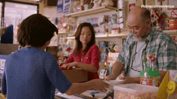 comedy eating GIF by Kim's Convenience