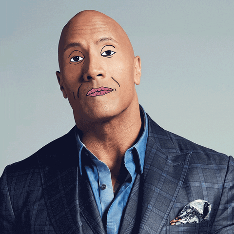 awesome the rock GIF