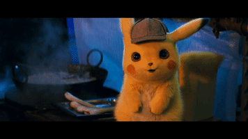 detective pikachu pokemon GIF