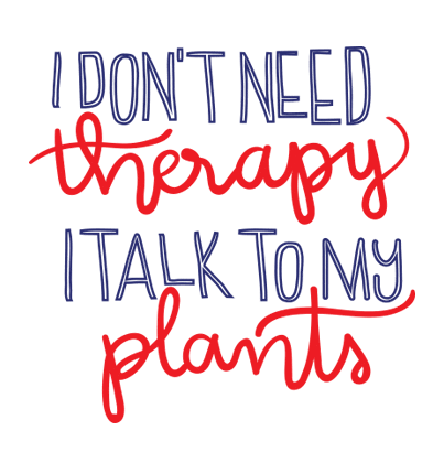 Fun Plant Sticker by Isabel Serna