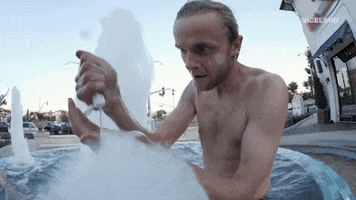 hair bath GIF by KING OF THE ROAD