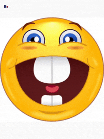 Smiley Face Big Smile GIF