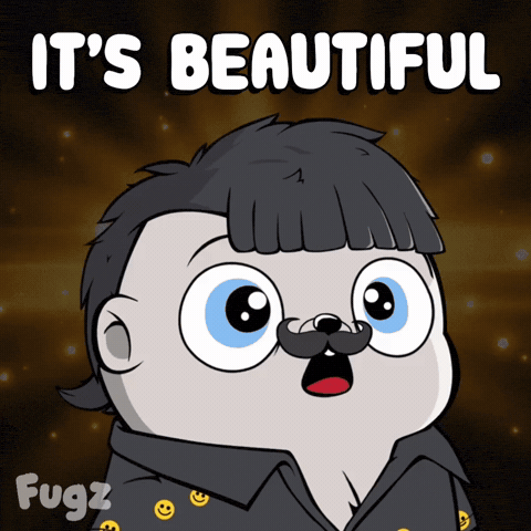 Its Beautiful Wow GIF by Fugz Official