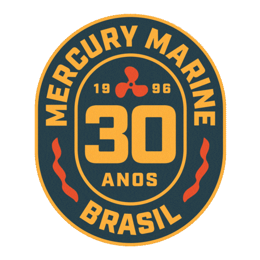 30Anos Sticker by Mercury Marine Brasil