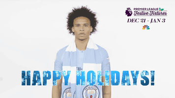 Manchester City Christmas GIF by NBC Sports Soccer