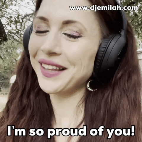 Im Proud Of You GIF by Djemilah Birnie