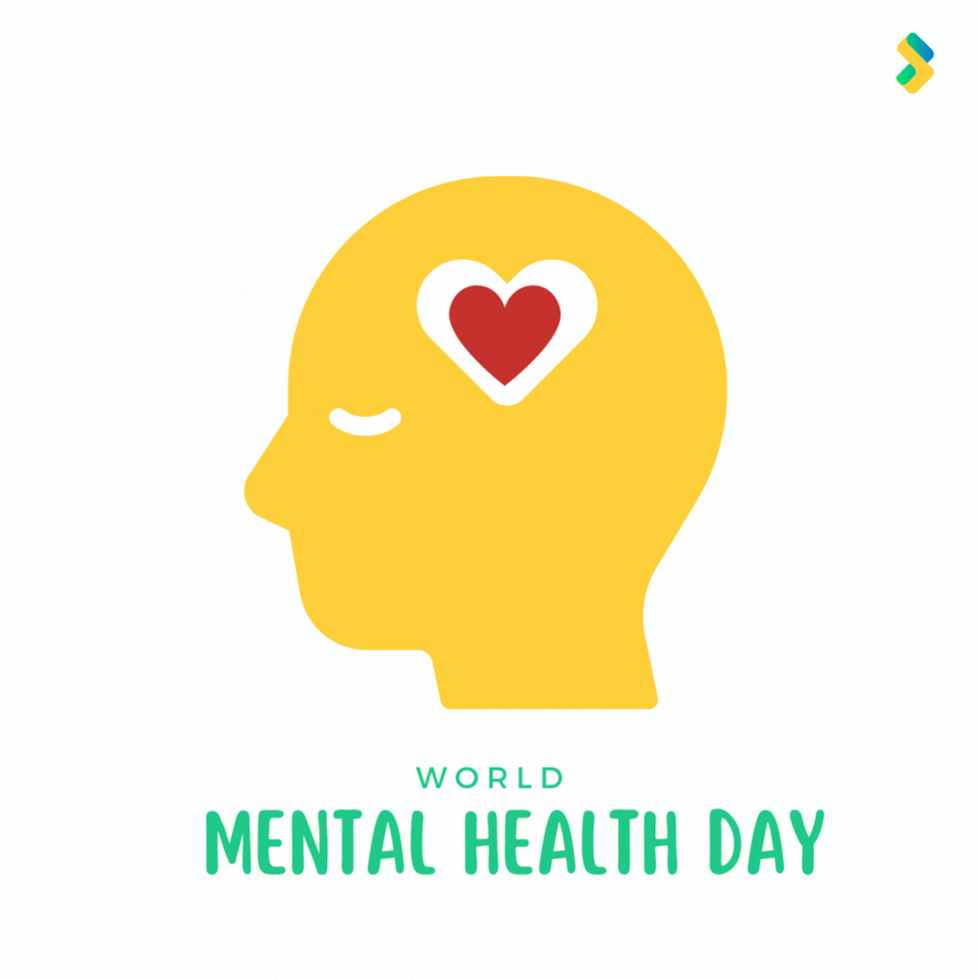 World Mental Health Day Peace GIF by Bombay Softwares