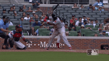 flip bat GIF by MLB
