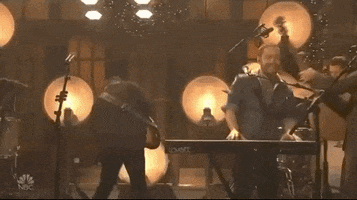 jamming out mumford and sons GIF by Saturday Night Live